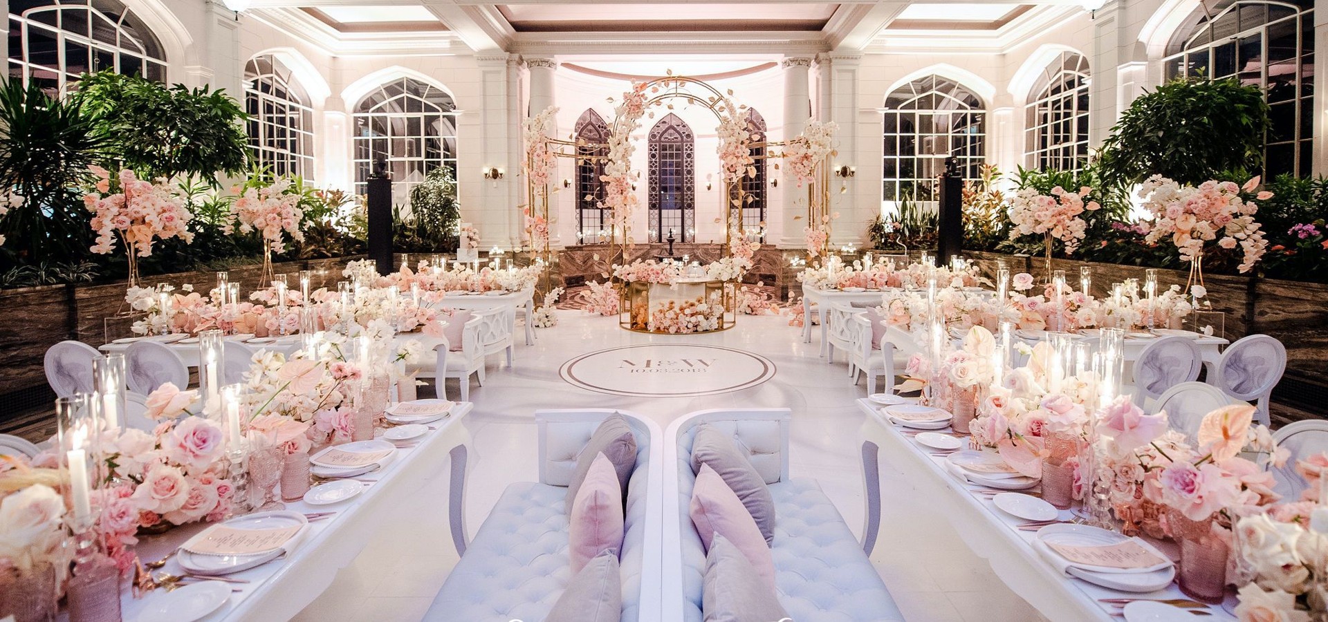Mandy & William | Romantic Pink Wedding at Casa Loma