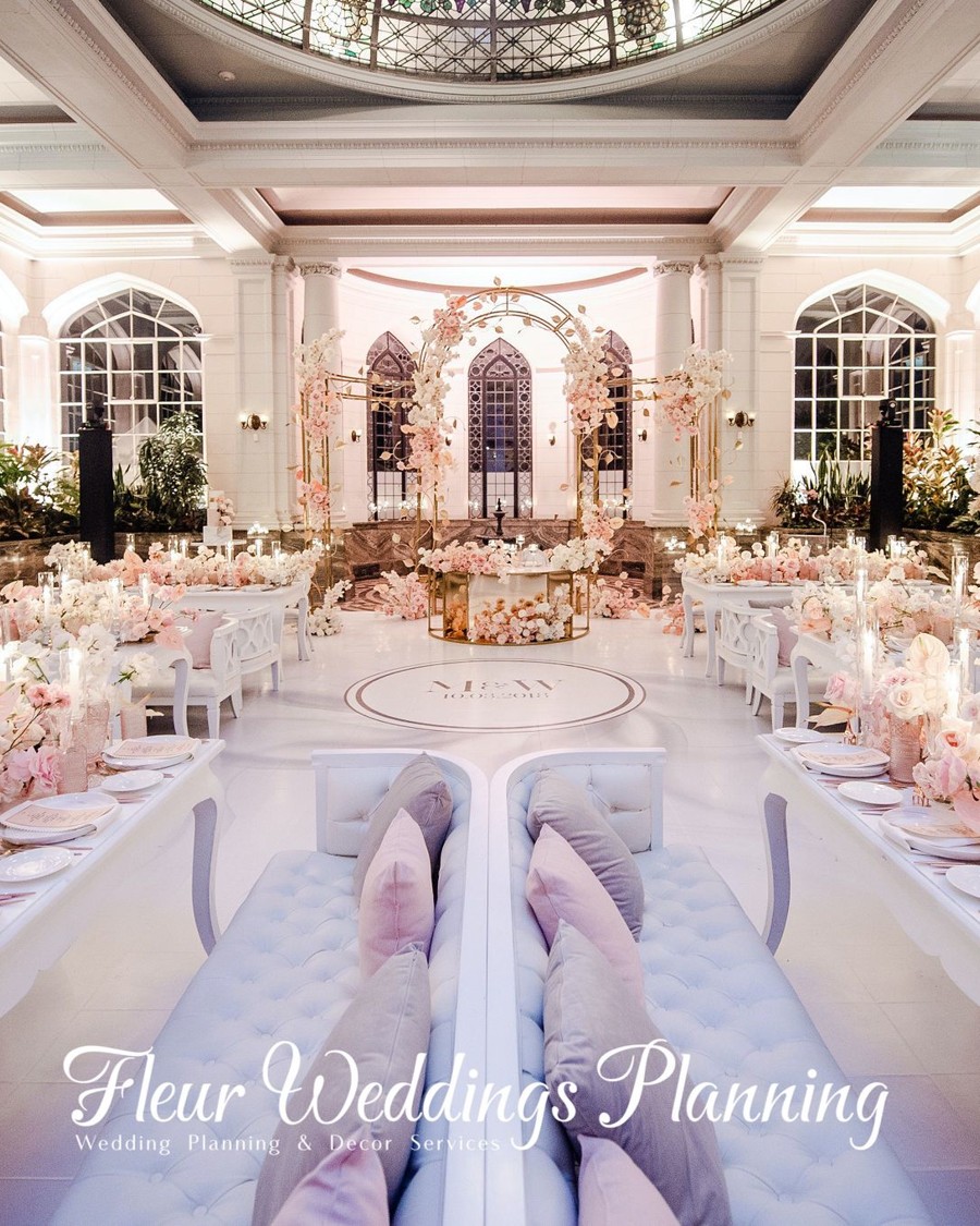 Mandy & William | Romantic Pink Wedding at Casa Loma